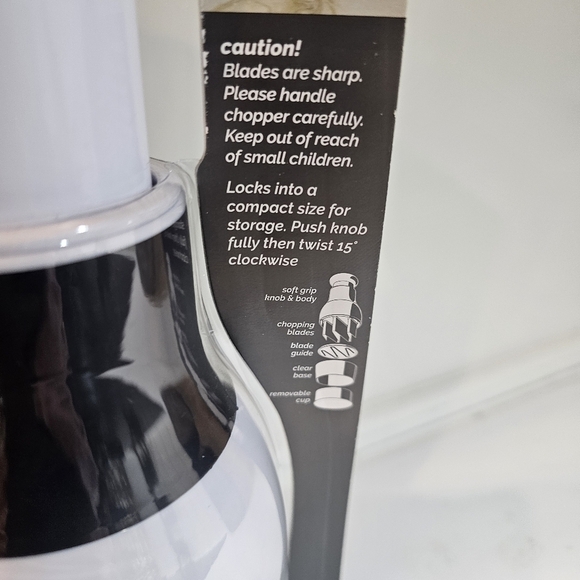 NWT goodcook touch Food Chopper Coarse to Fine - Picture 5 of 9